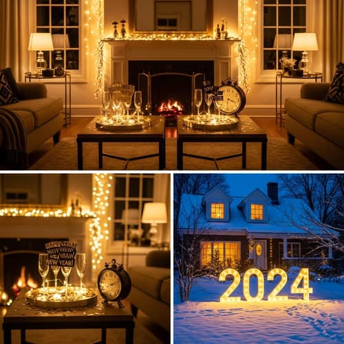 New Year 2024 Festive Interior & Exterior Design