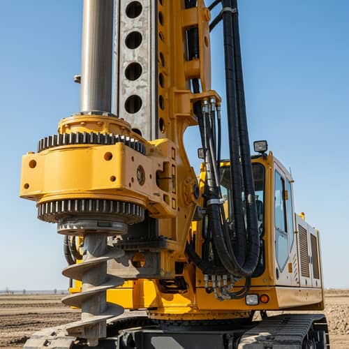 Powerful Borehole Drilling Machine for Deep Excavation