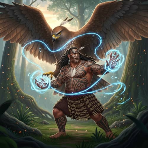 Maori Warrior Transformation: Hawke and Glimmers in New Zealand Forest