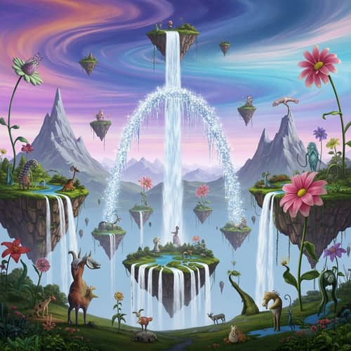 Surrealistic Landscape: Enchanting Dreamscapes
