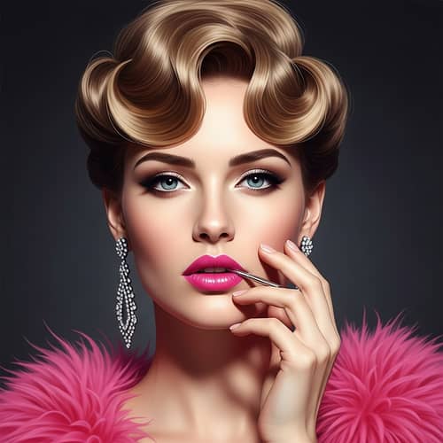 Glamorous Woman Portrait in High Resolution | Artistic Beauty