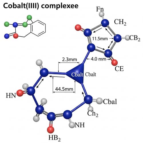 Cobalt(III) Complexes: Molecular Structure and Atom Labeling