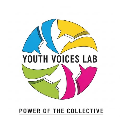 Youth Voices Lab - Power of the Collective Logo Design