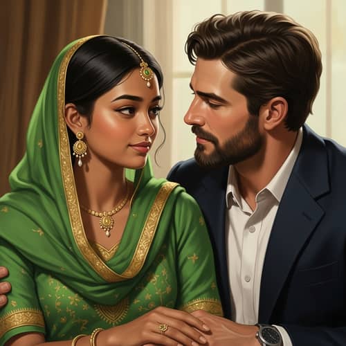 Timeless Romance: Vibrant Love in Vintage Style