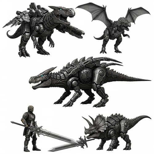 Mecha Dinosaur - Empowering Your Online Presence