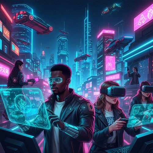 Futuristic Web3 Game Industry - Explore the Virtual Universe