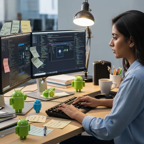 Experienced South Asian Female Android Developer | Workplace Programming