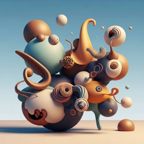 Abstract & Surrealistic Art Composition | Metaphysical Masterpiece