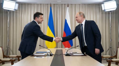 Zelenskyy and Putin Handshake: A New Era Zelenskyy and Putin Handshake: A New Era