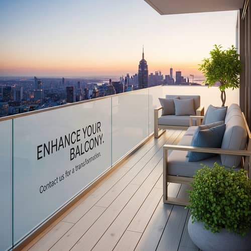 Enhance Your Balcony with Striking Design