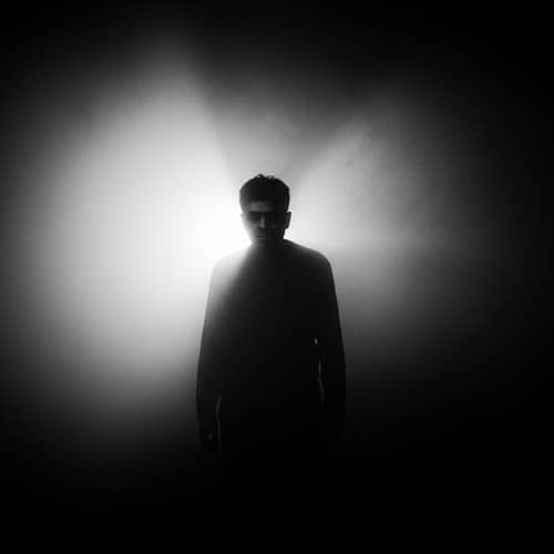 Mysterious Figure Emerges from Fog | Film Noir Scene