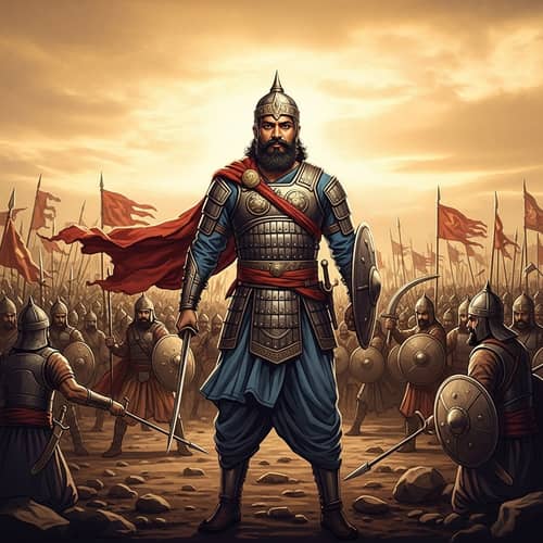 Battle of Indus: Cinematic Depiction of an Ancient Historical Event