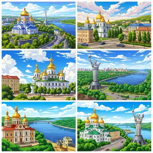 Explore Vibrant Kiev: Historical Architecture & Scenic Beauty