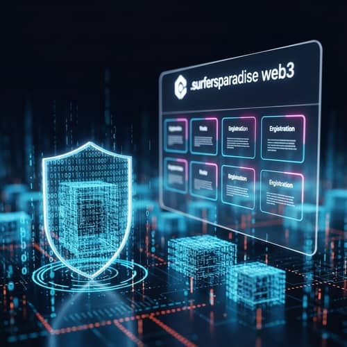 Futuristic Website Security | .surfersparadise web3