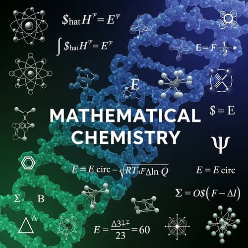 Mathematical Chemistry Textbook Cover Design