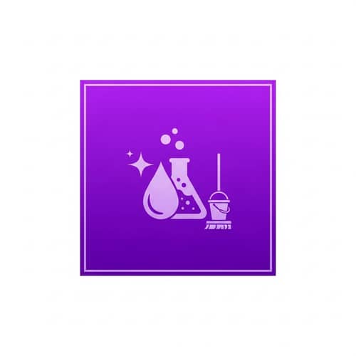Purple Household Chemicals Separator Icon - 35x35 Pixels