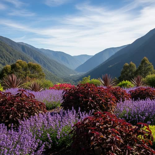 Breathtaking Photo of a Colorful Valley Paradise