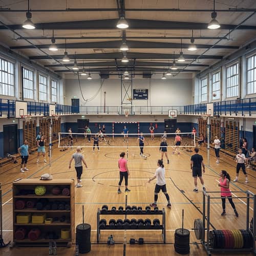 Dynamic Sports Hall with Diverse Activities | LiveSportsHall.com