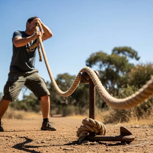 Rope Wave Motion: Create Visual Waves with Hand Movements