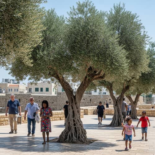 Summer Rain in Caesarea: A Beautiful Surprise