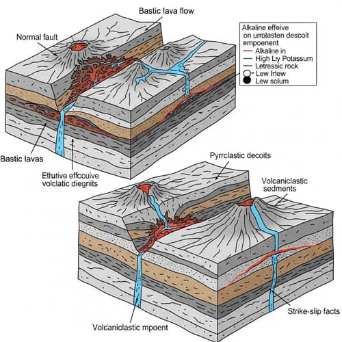Geology and Structural Evolution of Oligocene Volcanic Rocks in Akesta, Ethiopia