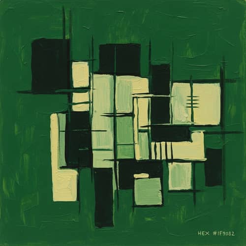 Textured Abstract Art with Architectural Elements | Geometric Abstraction