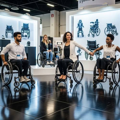 Innovative Fashion Photoshoot with International Models in Active Wheelchairs