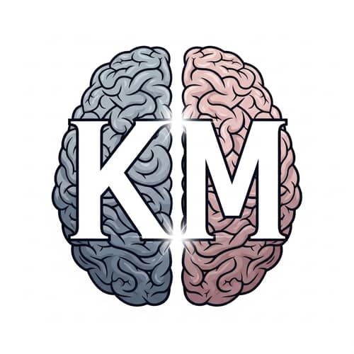 Creative Brain Logo Design: K&M Blend