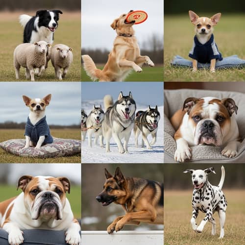 Popular Dog Breeds: Border Collie, Golden Retriever, Chihuahua & More