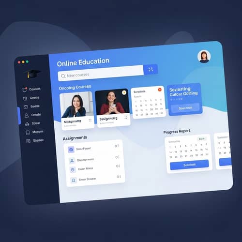 Online Education Platform: User-friendly Interface & Modern Features