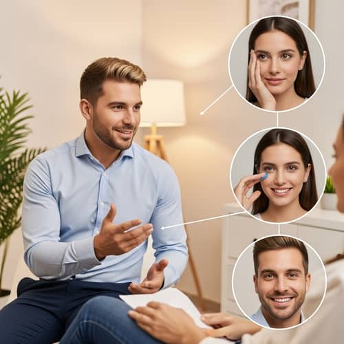 Hispanic Hypnotherapist Creating Tranquility and Trust through Therapy