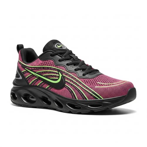 Colorful Sneakers with Sleek Swoosh Designs