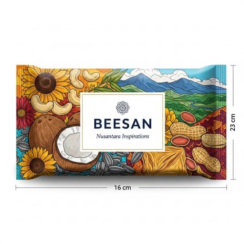 Colorful Packaging Design Inspired by Indonesia's Cultural Heritage