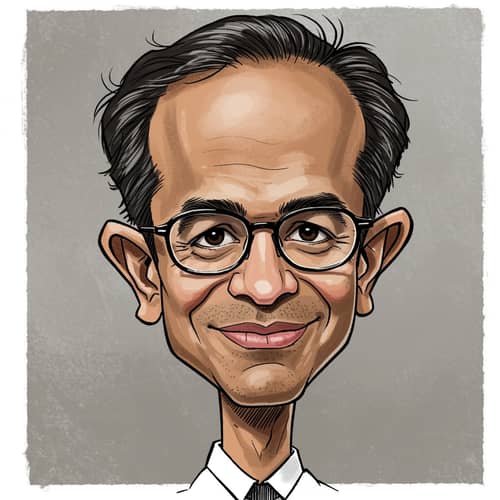 Satya Nadella Caricature - Humorous Portraits