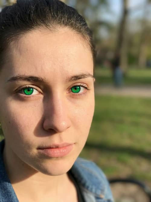 What Would I Look Like with Green Eyes? What Would I Look Like with Green Eyes?