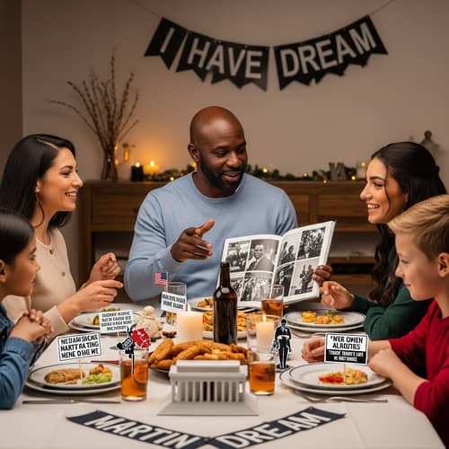 Celebrating Martin Luther King Jr.'s Birthday with a Diverse Family
