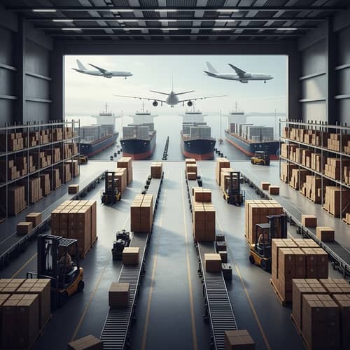 Minimalist Freight Logistics: Efficient Warehouse Operations
