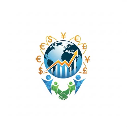 Dynamic Logo for Economy, Money, and Society