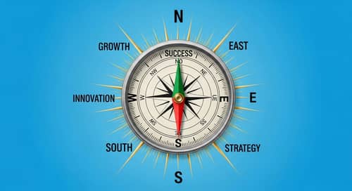 Corporate Success Compass | Growth, Innovation, Strategy Points