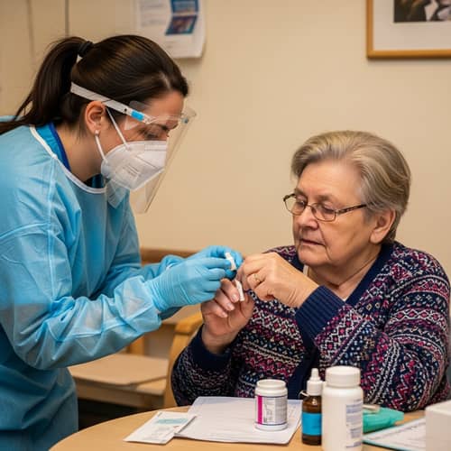 Compassionate Care Worker Assisting Disabled Woman | Trust Captured
