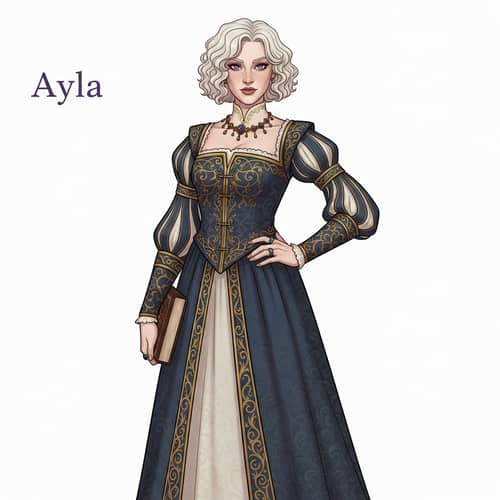 Ayla Targaryen: Regal Character Portrait
