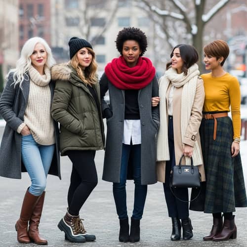 Winter Fashion Trends: Diversity in Women's Styles