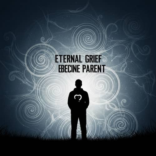 Silhouetted Figure Desiring Parenthood in Fantastical World