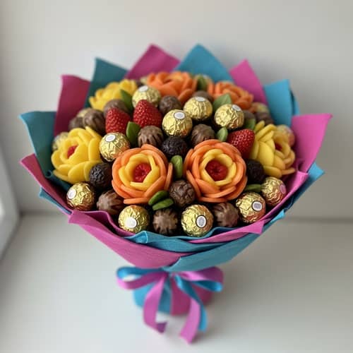 Edible Bouquet for Mother's Day | Unique Edible Art