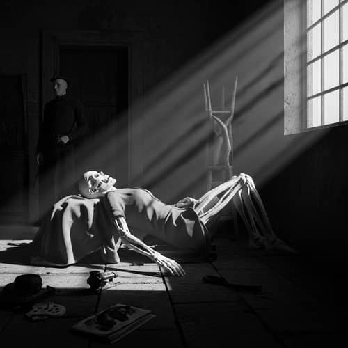 Ethereal Depiction of Death in Symbolist Art