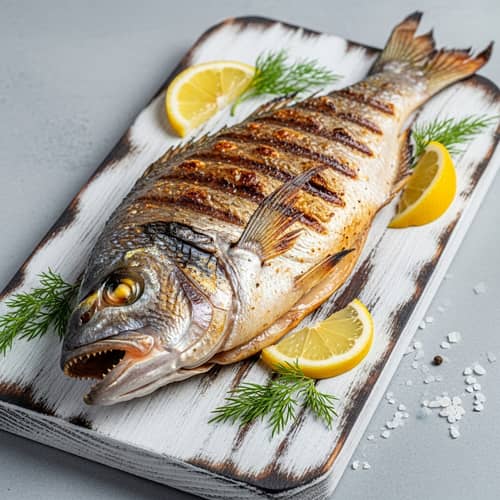 Grilled Fish with Crispy Skin: Juicy, Flavorful Delight