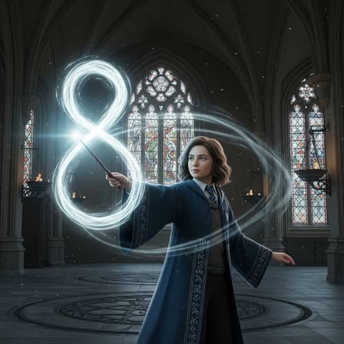 Young Wizard Traces Number 8 - Harry Potter World