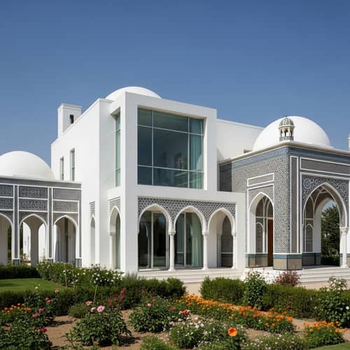 Semplice Villa: Richard Meier & Islamic Design Fusion