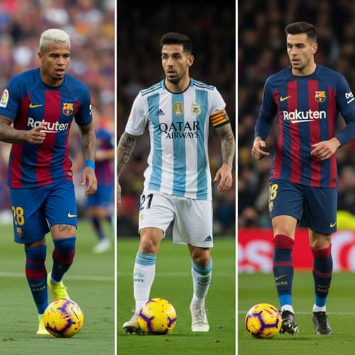 Top-tier Spanish Football Team Stars in Action