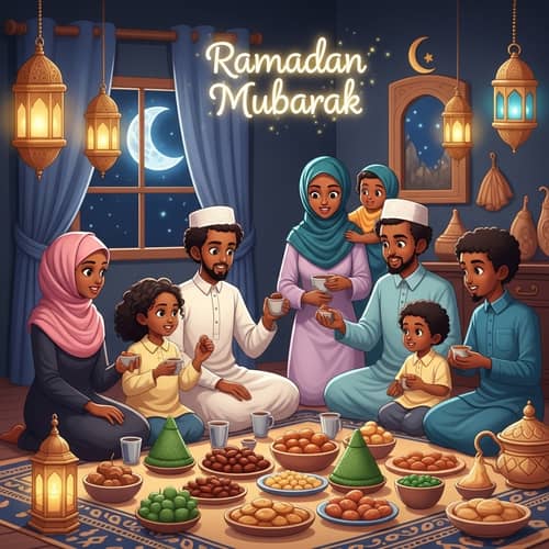 Somali Family Celebrating Ramadan | Ramadan Mubarak